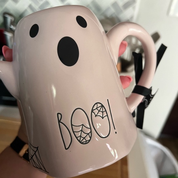 Rae Dunn | NWT pink ghost seasonal Halloween mug - OS - Picture 3 of 7